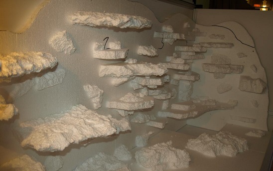 R&uuml;ckwand Styropor